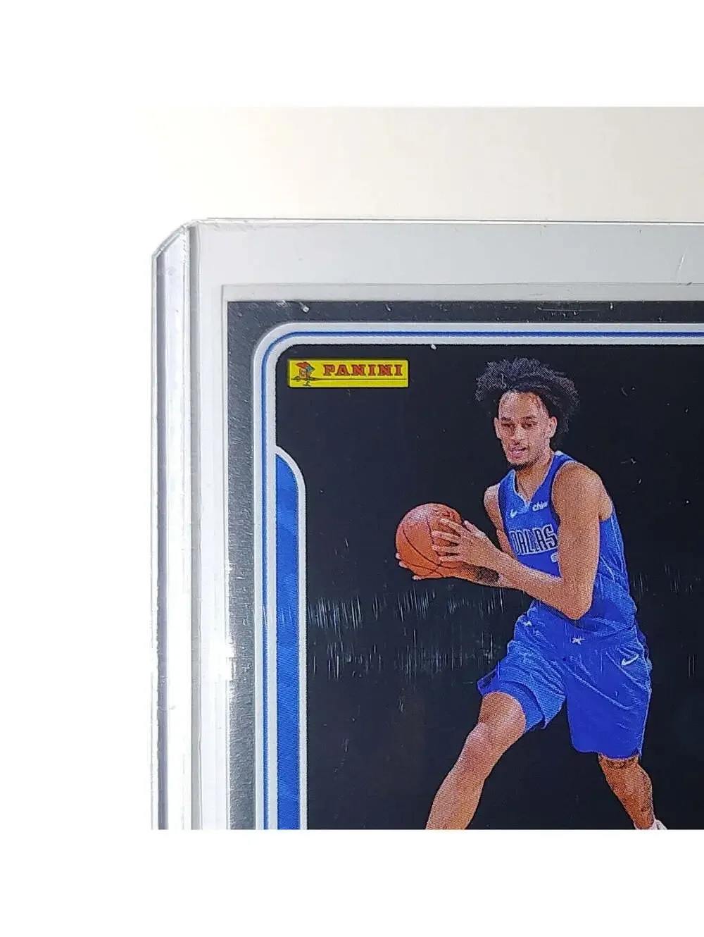 Dereck Lively II Rookie 2023-24 Panini NBA Sticker Foil Card 81 Dallas Mavericks